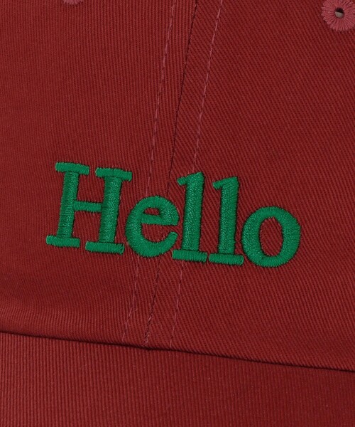 セール】HELLO キャップ / CAP / キッズ（キャップ）｜green label