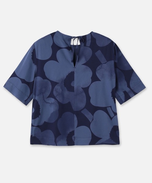marimekko（マリメッコ）の「Plantaasi Akvarelli Uni / shirt（シャツ/ブラウス・レディース・ネイビー・36/38/40/34）」の2枚目の写真