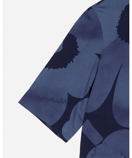 marimekko（マリメッコ）の「Plantaasi Akvarelli Uni / shirt（シャツ/ブラウス・レディース・ネイビー・36/38/40/34）」の5枚目の写真