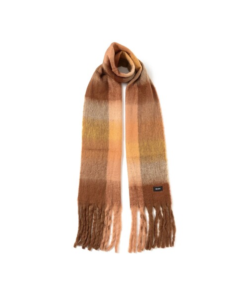 BEAMS（ビームス）の「ビッグ シャギー マフラー（マフラー・メンズ・ブラウン/ブルー/ブラック・ONE SIZE）」の3枚目の写真