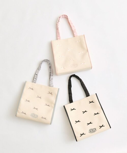 OLIVE des OLIVE ミニトート 推し活に◎/多機能ポケット】Aimerianejoie刺繍入りミニトート