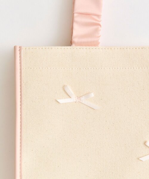 OLIVE des OLIVE ミニトート OLIVE des OLIVE（オリーブデオリーブ）の「Aimerianejoie刺繍