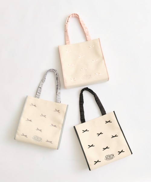 ミニリボン付きトートバッグ（トートバッグ）｜OLIVE des OLIVE