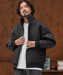 CAMBIO(JrI)mj10868-Star Pattern Quilted Stand Collar Jacket X^hJ[WPbg(u])