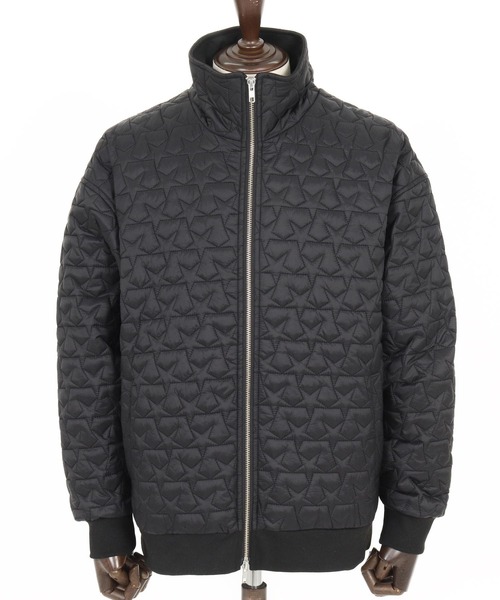 CAMBIO(カンビオ)の「mj10868-Star Pattern Quilted Stand Collar Jacket スタンドカラージャケット(ブルゾン・メンズ・ブラック/オリーブ・S/M/L)」の20枚目の写真