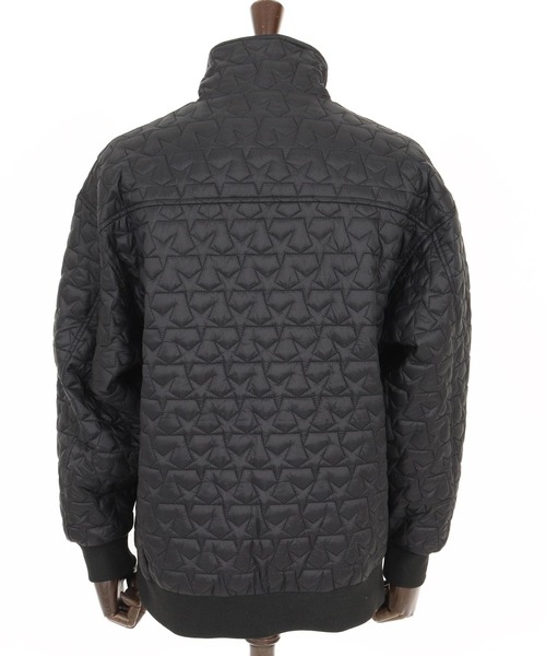 CAMBIO(カンビオ)の「mj10868-Star Pattern Quilted Stand Collar Jacket スタンドカラージャケット(ブルゾン・メンズ・ブラック/オリーブ・S/M/L)」の21枚目の写真