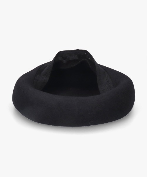 OVERRIDE(オーバーライド)の「OVERRIDE KNIT FELT BIG BERET / オーバーライド(ハンチング/ベレー帽・メンズ・ブラック/ネイビー/ライトブラウン・58cm)」の16枚目の写真