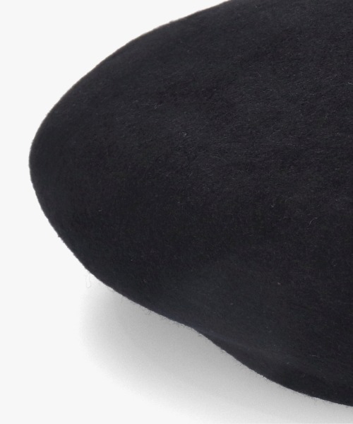 OVERRIDE(オーバーライド)の「OVERRIDE KNIT FELT BIG BERET / オーバーライド(ハンチング/ベレー帽・メンズ・ブラック/ネイビー/ライトブラウン・58cm)」の14枚目の写真