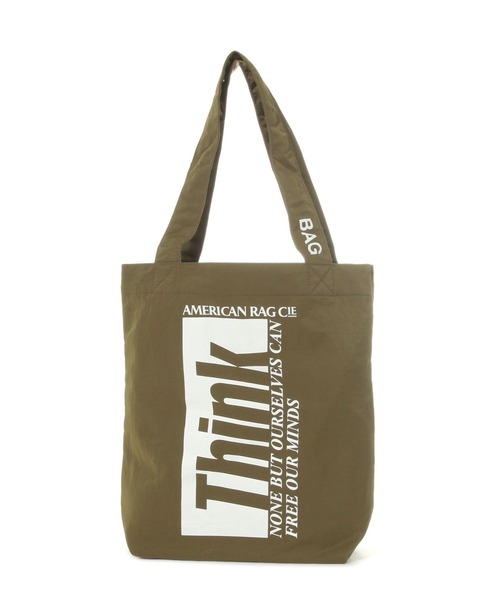 AMERICAN RAG CIE（アメリカンラグシー）の「【AMERICAN RAG CIE】THINK TOTE（トートバッグ・レディース・カーキ/ネイビー・FREE）」の14枚目の写真