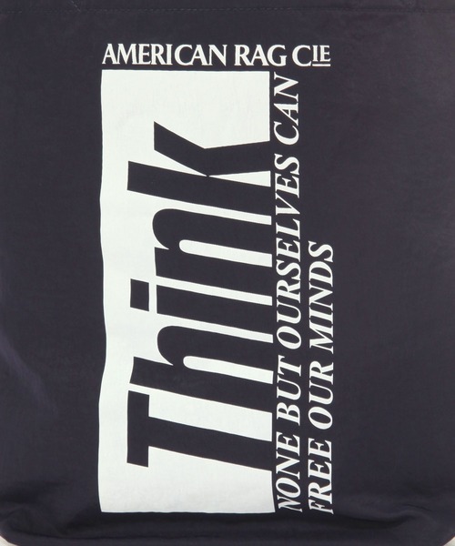 AMERICAN RAG CIE（アメリカンラグシー）の「【AMERICAN RAG CIE】THINK TOTE（トートバッグ・レディース・カーキ/ネイビー・FREE）」の8枚目の写真