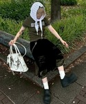 Chikashitsu +(チカシツプラス)の「パンツ(デニムパンツ)」