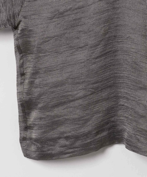 eL(エル)の「【eL】Sheer Stripe Shirts/497242(シャツ/ブラウス・レディース・ブラック/ホワイト・FREE)」の20枚目の写真