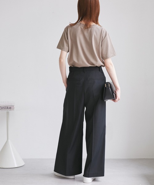 ROPE' PICNIC（ロペピクニック）の「フレアシルエットサスペンダー付きパンツ（その他パンツ・レディース・ネイビー・38/36）」の10枚目の写真