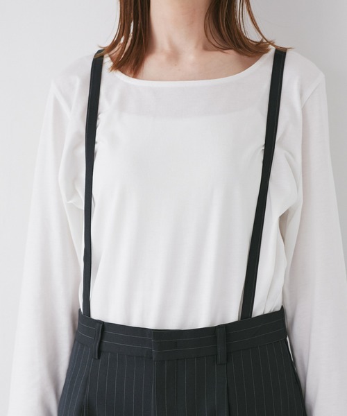 ROPE' PICNIC（ロペピクニック）の「フレアシルエットサスペンダー付きパンツ（その他パンツ・レディース・ネイビー・38/36）」の17枚目の写真