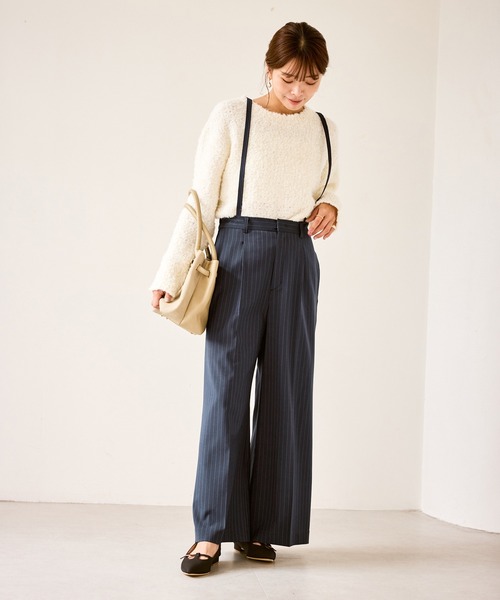 セール】フレアシルエットサスペンダー付きパンツ（その他パンツ