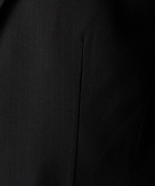 NICOLE CLUB FOR MEN（ニコルクラブフォーメン）の「ヘリンボンハイストレッチセットアップジャケット（その他アウター・メンズ・ネイビー/ブラック/チャコール・LARGE/X-LARGE/MEDIUM）」の16枚目の写真