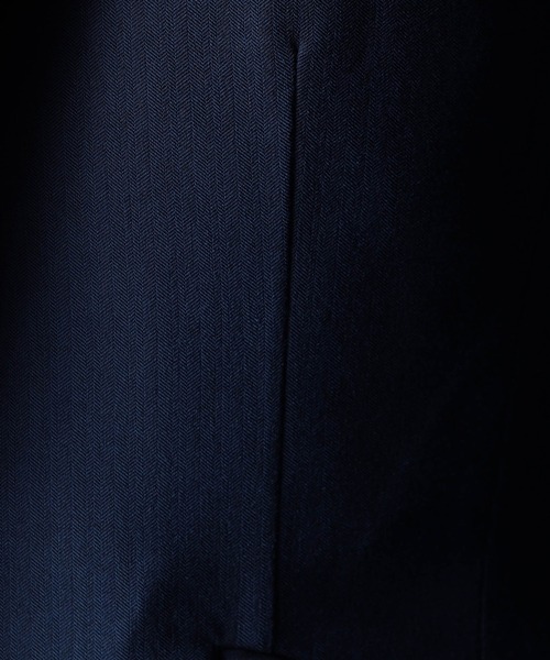 NICOLE CLUB FOR MEN（ニコルクラブフォーメン）の「ヘリンボンハイストレッチセットアップジャケット（その他アウター・メンズ・ネイビー/ブラック/チャコール・LARGE/X-LARGE/MEDIUM）」の5枚目の写真