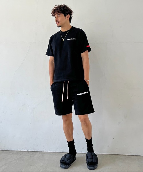 JACKROSE(ジャックローズ)の「VALENCIANO LOGO HEAVY WEIGHT JERSEY SHORTS(その他パンツ・メンズ・チャコール/ベージュ/ブラック・M/L/XL)」の19枚目の写真