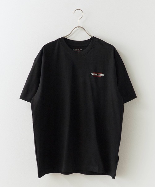 GUESS JEANS（ゲスジーンズ）の「GUESS JEANS/ゲスジーンズ GJ SS CN OS AMERICAN TRAD TEE Tシャツ（Tシャツ/カットソー・メンズ・ホワイト/ブラック・M/S/L）」の21枚目の写真