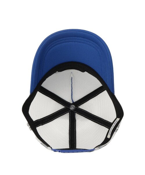 SHOO・LA・RUE（シューラルー）の「恐竜スカルメッシュキャップ（キャップ・キッズ・ダークグレー/ブルー・99）」の6枚目の写真