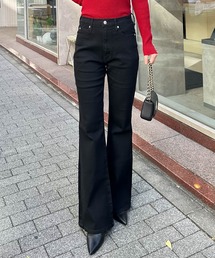 RANAN（ラナン）の「ストレッチフレアデニムパンツ（デニムパンツ）」