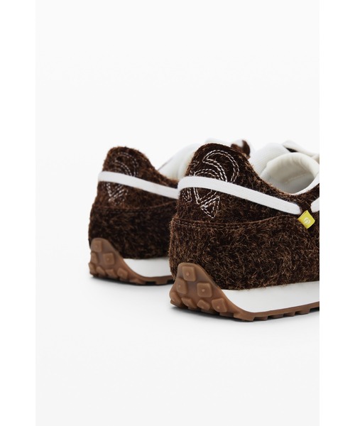 Desigual（デシグアル）の「へアリースエード レトロスニーカ（スニーカー・レディース・ホワイト・41/40/39/38/37）」の4枚目の写真