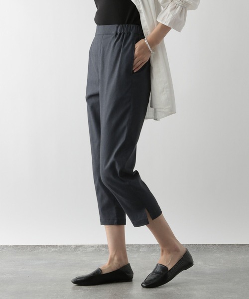 FOUND GOOD(ファウンドグッド)の「ハイパーストレッチサブリナP(その他パンツ・レディース・ネイビー/ベージュ/アイボリー/ブラック・S/M/L)」の4枚目の写真