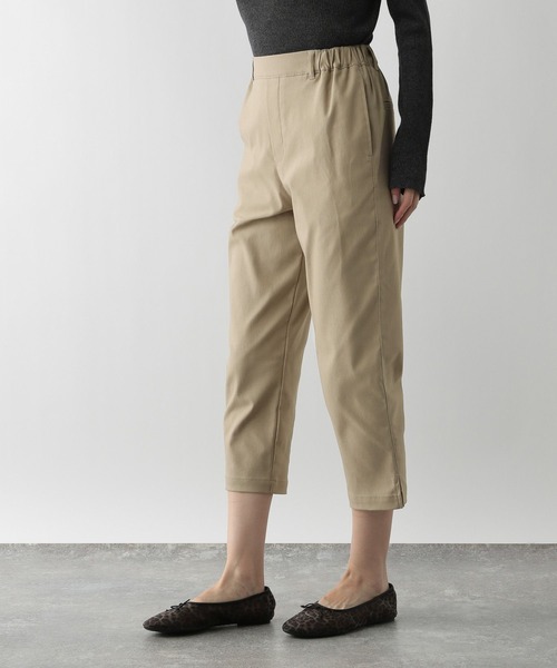 FOUND GOOD(ファウンドグッド)の「ハイパーストレッチサブリナP(その他パンツ・レディース・ネイビー/ベージュ/アイボリー/ブラック・S/M/L)」の12枚目の写真