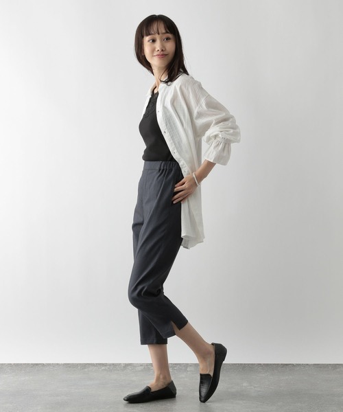 FOUND GOOD(ファウンドグッド)の「ハイパーストレッチサブリナP(その他パンツ・レディース・ネイビー/ベージュ/アイボリー/ブラック・S/M/L)」の18枚目の写真