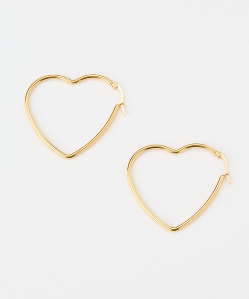 BABYLONE（バビロン）の「【HARPIE】HEART PIERCE AGLAE（ピアス（両耳用）・レディース・ブラウン系その他・FREE）」の5枚目の写真