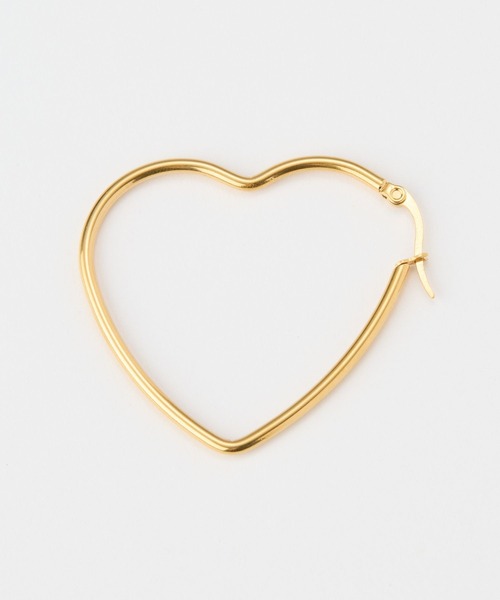 BABYLONE（バビロン）の「【HARPIE】HEART PIERCE AGLAE（ピアス（両耳用）・レディース・ブラウン系その他・FREE）」の6枚目の写真