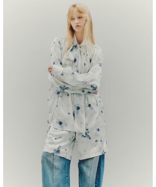 Juha(ユハ)の「FLORAL EASY SHORTS(その他パンツ・メンズ・ブラック/ホワイト・2/3/4)」の9枚目の写真