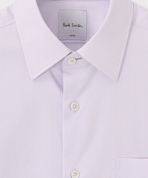 Paul Smith(ポールスミス)の「シャドーピンストライプ ドレスシャツ / 253203 801PRK(ビジネスシャツ・メンズ・ライトパープル/ライトブルー・MEDIUM/SMALL/XX-LARGE/X-LARGE/LARGE)」の4枚目の写真