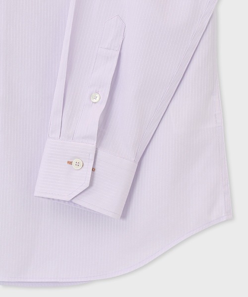 Paul Smith(ポールスミス)の「シャドーピンストライプ ドレスシャツ / 253203 801PRK(ビジネスシャツ・メンズ・ライトパープル/ライトブルー・MEDIUM/SMALL/XX-LARGE/X-LARGE/LARGE)」の6枚目の写真