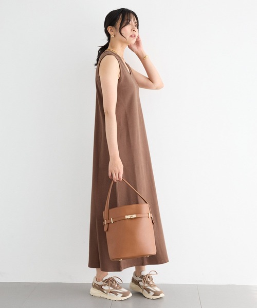 VELETTO（ベレット）の「BARNYARDSTORM / 【VELETTO / ヴェレット】/ バックルバッグ（ハンドバッグ・レディース・ブラック/キャメル・FREE）」の19枚目の写真