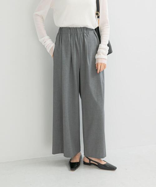 URBAN RESEARCH ROSSO WOMEN(アーバンリサーチ ロッソ)の「ウォッシャブルイージータックパンツ(その他パンツ・レディース・ベージュ系その他/グレー/ブラック・36/38)」の10枚目の写真