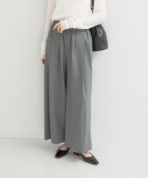 URBAN RESEARCH ROSSO WOMEN(アーバンリサーチ ロッソ)の「ウォッシャブルイージータックパンツ(その他パンツ・レディース・ベージュ系その他/グレー/ブラック・36/38)」の11枚目の写真