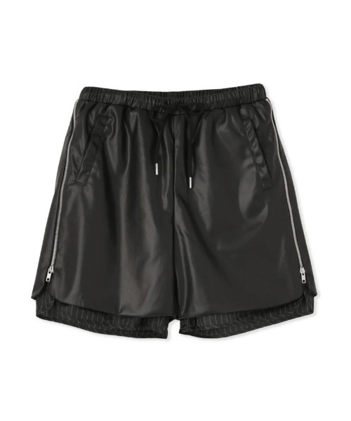 Kinetics(キネティクス)の「ANNA SUI NYC LEATHER HALF PANTS(アナスイ エヌワイシー レザーハーフパンツ)(その他パンツ・レディース・ホワイト/ブラック・ONE SIZE)」の9枚目の写真