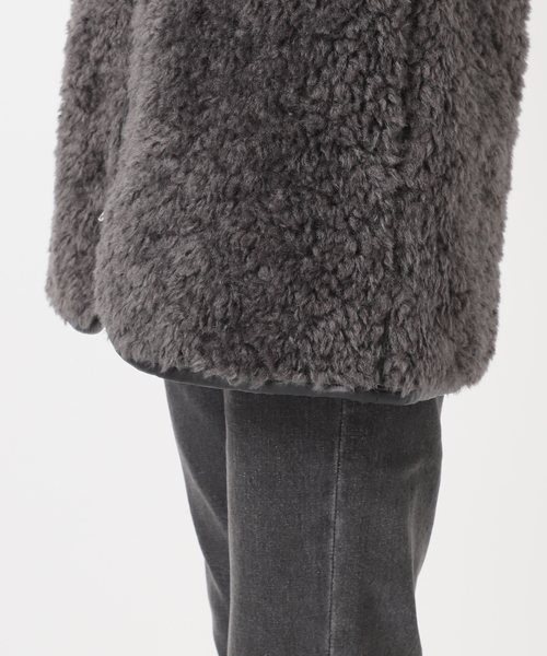 WEB限定追加》シープフェイクファージップベスト（その他