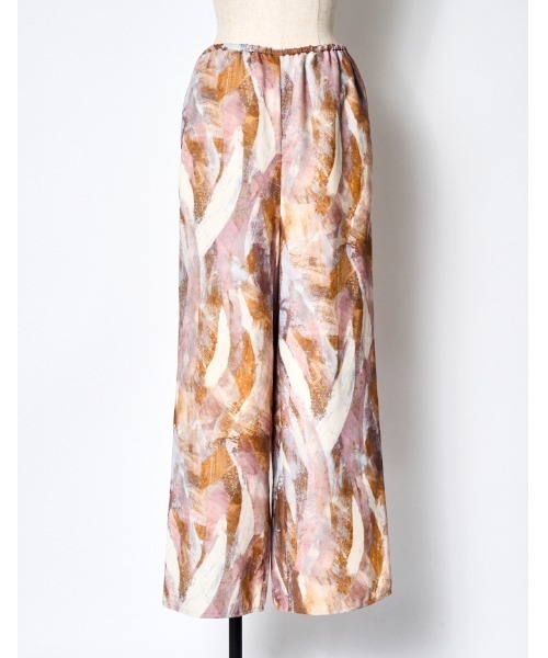RUMCHE(ラムシェ)の「Wing Print Trousers / ウィングプリントパンツ(その他パンツ・レディース・ブルー・SMALL)」の4枚目の写真