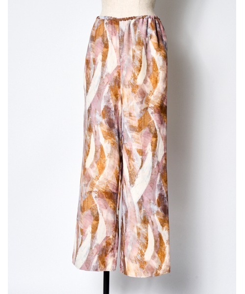 RUMCHE(ラムシェ)の「Wing Print Trousers / ウィングプリントパンツ(その他パンツ・レディース・ブルー・SMALL)」の5枚目の写真