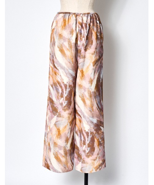 RUMCHE(ラムシェ)の「Wing Print Trousers / ウィングプリントパンツ(その他パンツ・レディース・ブルー・SMALL)」の6枚目の写真