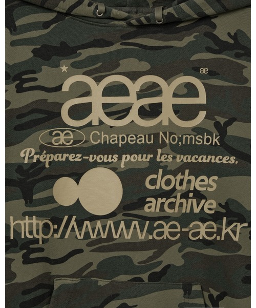 WEB LOGO LOOSED HOODIE（パーカー）｜aeae（エーイーエーイー）の