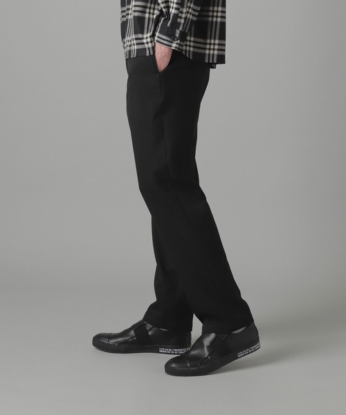 ZUCCa（ズッカ）の「ウーリーストレッチツイル / パンツ / S（その他パンツ・メンズ・ブラック・S size/M size）」の2枚目の写真