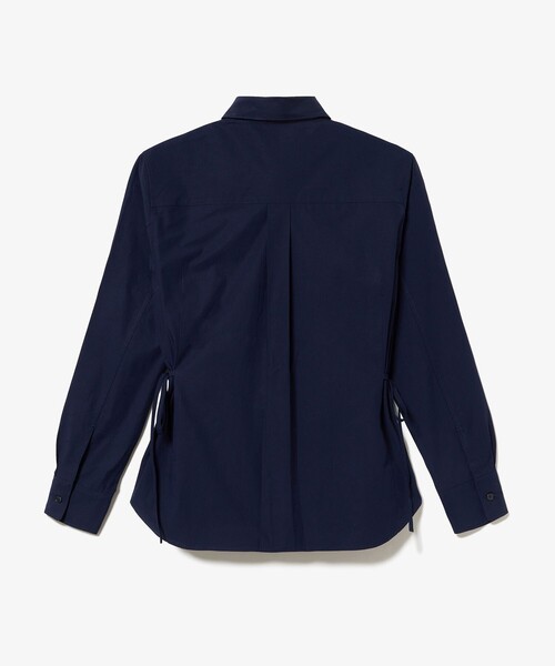 LACOSTE（ラコステ）の「リボンディテール ストレッチロングスリーブシャツ（シャツ/ブラウス・レディース・ネイビー/ベージュ・40/38/36/34）」の21枚目の写真