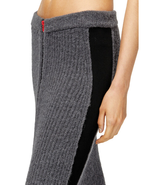 DIESEL（ディーゼル）の「ウィメンズ ニットスカート M-LOUSI（スカート・レディース・ブラウン系その他/グレー系その他・LARGE/MEDIUM/X-SMALL/SMALL）」の4枚目の写真