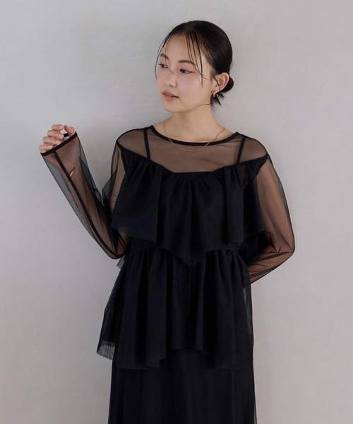 【美品】エムズグレイシー ティアードフリルワンピースドレス 紺 長袖ブローチ付 楽天市場】【4573円クーポン利用で】【一部予約】ランキング1位