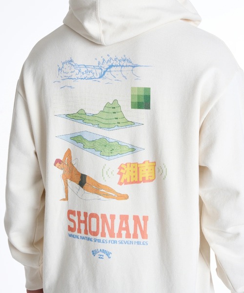 BILLABONG(ビラボン)の「BILLABONG メンズ DESTINATION PARKA パーカー 【OVER FIT】【2025年秋冬モデル】/ビラボンバックプリントプルオーバーパーカー・フーディー(パーカー・メンズ・ブラック/ブラック系その他/クリーム/オフホワイト・LARGE/X-LARGE/MEDIUM)」の20枚目の写真