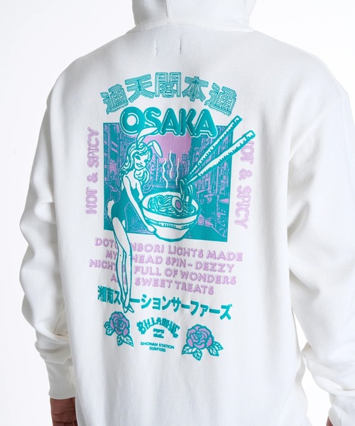 BILLABONG(ビラボン)の「BILLABONG メンズ DESTINATION PARKA パーカー 【OVER FIT】【2025年秋冬モデル】/ビラボンバックプリントプルオーバーパーカー・フーディー(パーカー・メンズ・ブラック/ブラック系その他/クリーム/オフホワイト・LARGE/X-LARGE/MEDIUM)」の7枚目の写真