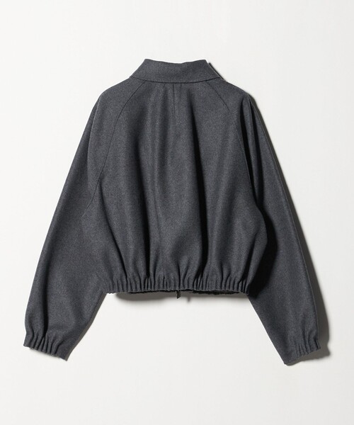 ASTRAET（アストラット）の「＜ASTRAET＞リバー ステンカラー ジップブルゾン（ブルゾン・レディース・ブラック/ダークグレー・0/1）」の13枚目の写真